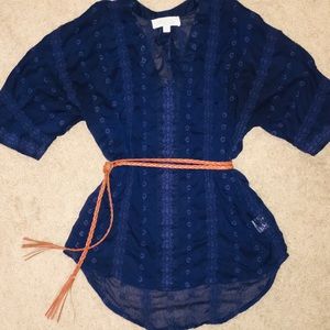Olive & Oak sheer blouse